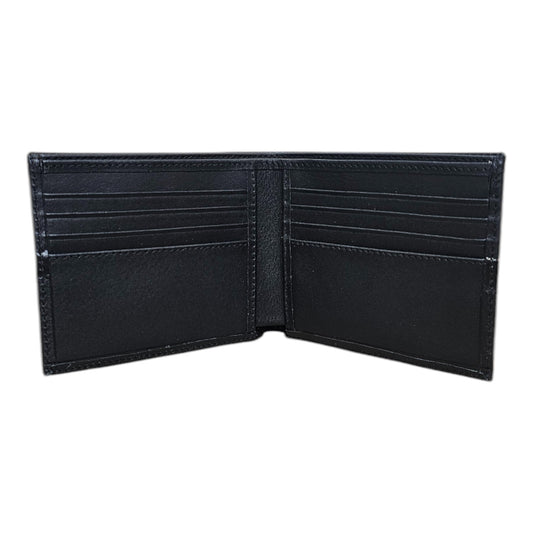 CARTERA FRANJA HORIZONTAL CENTRO NEGRO NEGRO