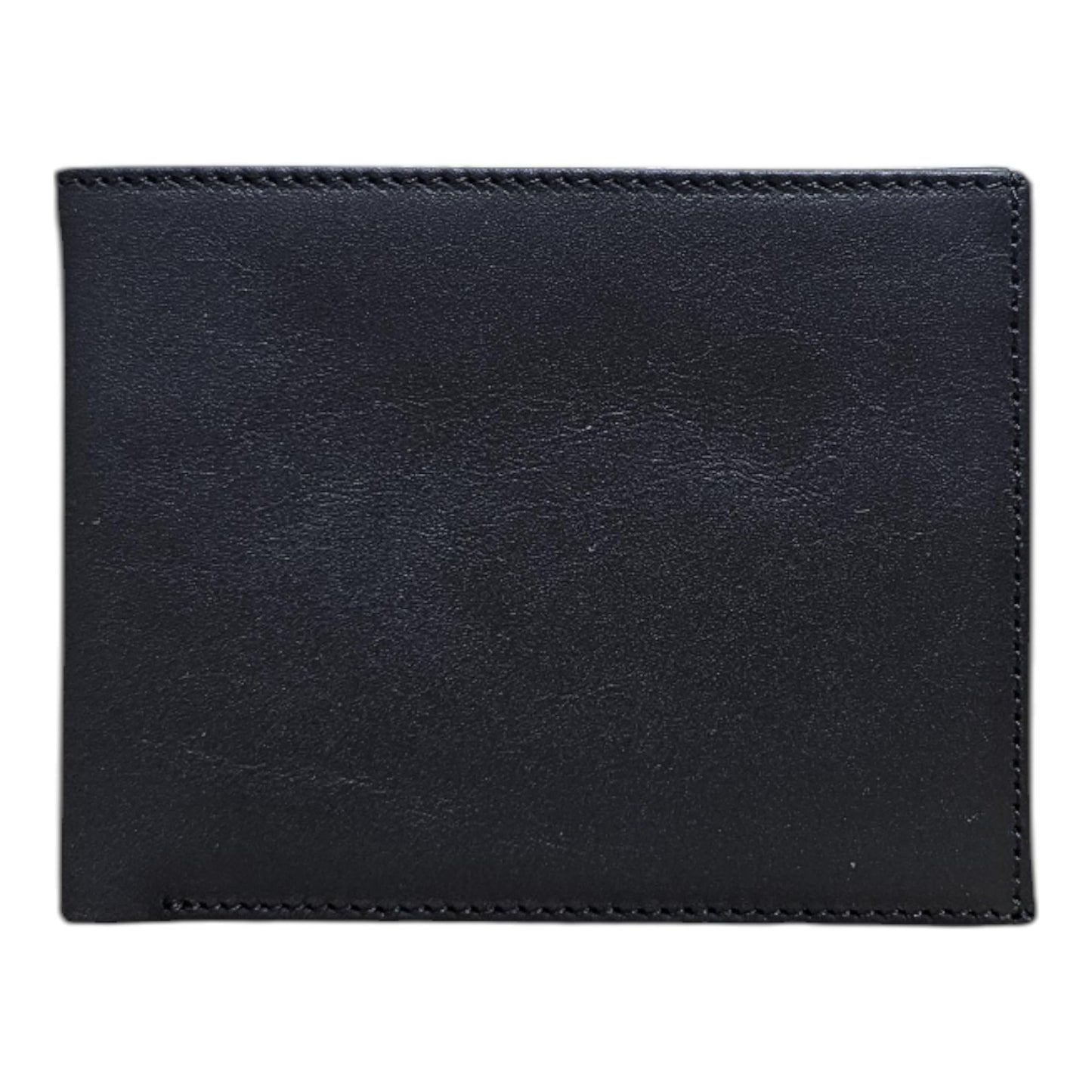 CARTERA CLASICA CON SOLAPA PIEL NEGRO
