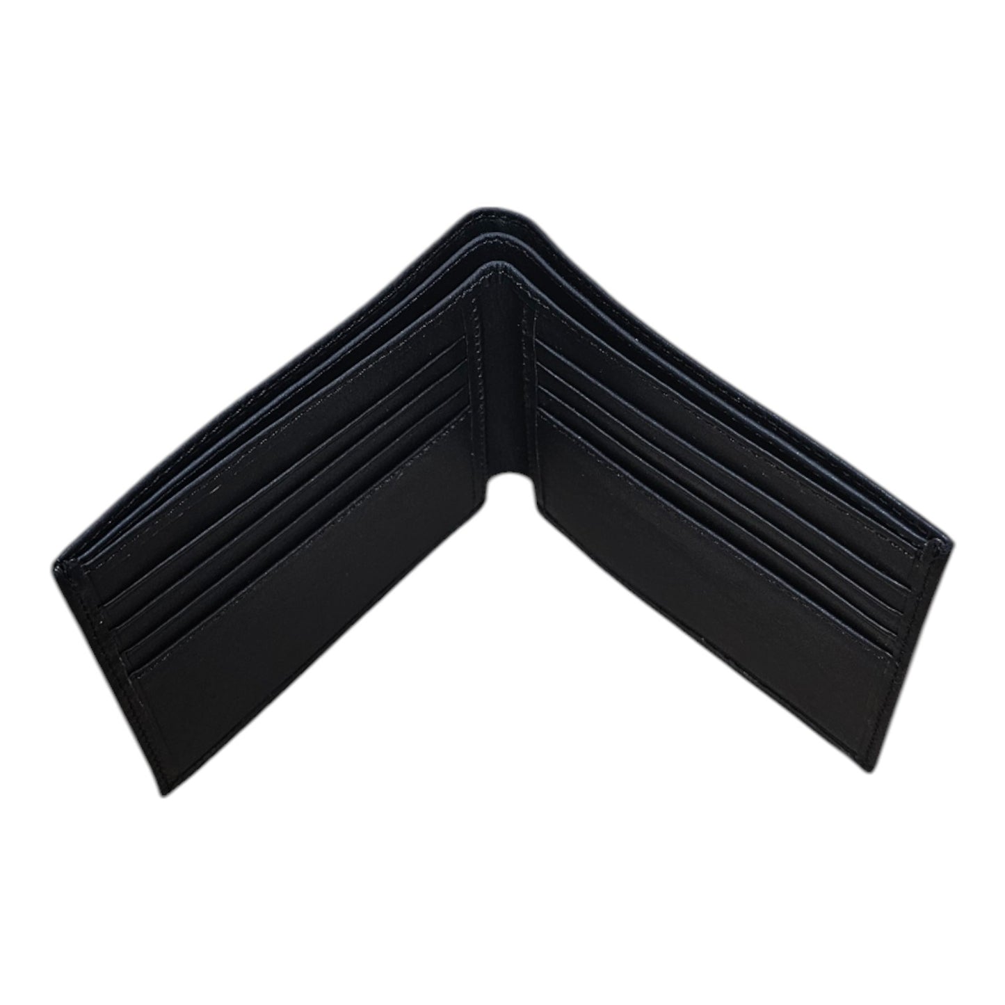 CARTERA CLASICA PIEL NEGRA