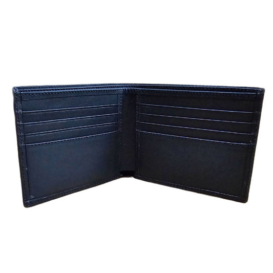 CARTERA CLASICA PIEL NEGRA