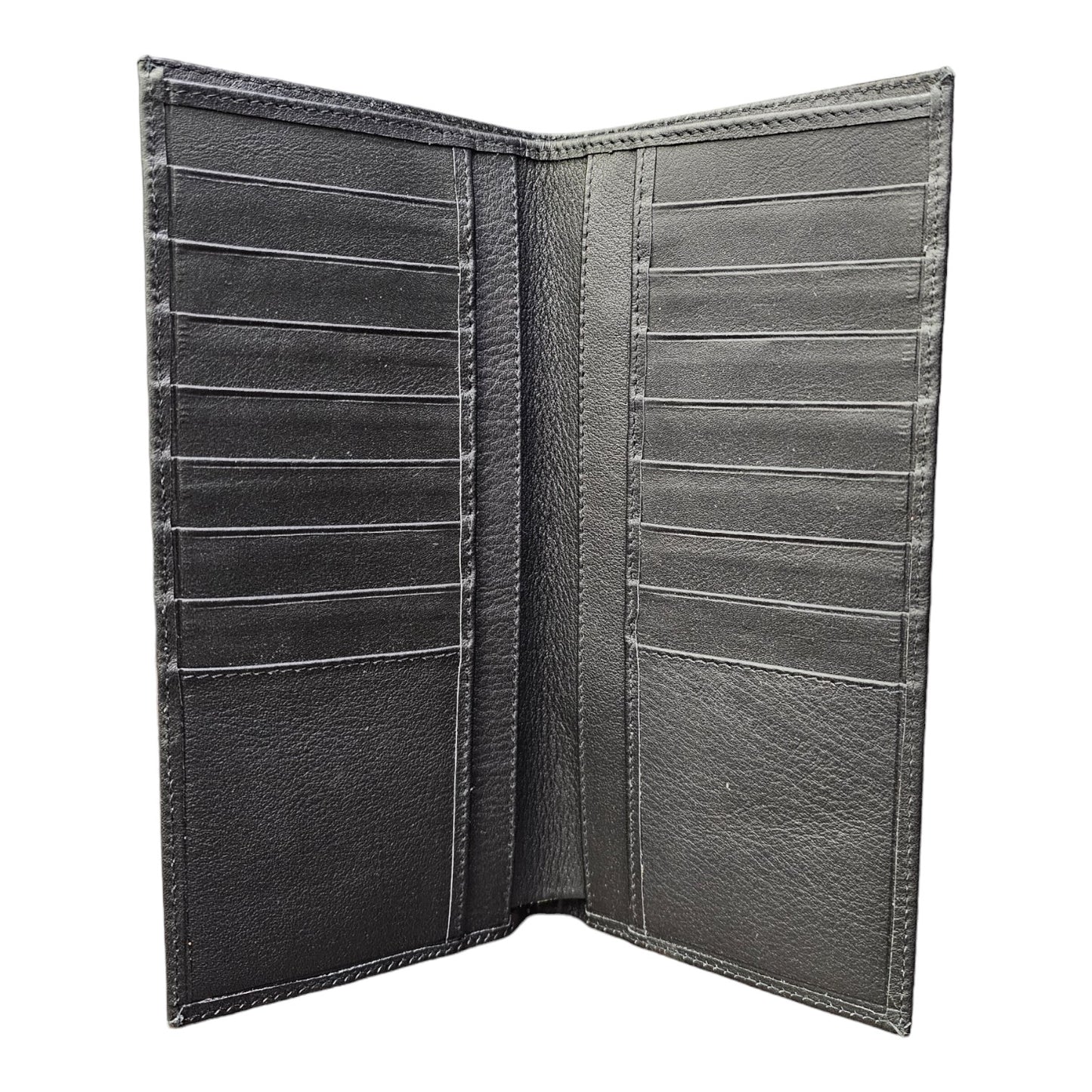 TARJETERO VERTICAL 16 TARJETAS C/BILLETES NEGRO