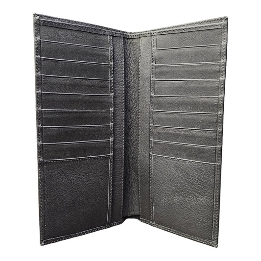 TARJETERO VERTICAL 16 TARJETAS C/BILLETES NEGRO