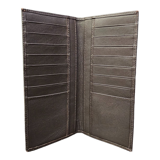 TARJETERO VERTICAL 16 TARJETAS C/BILLETES CAFE