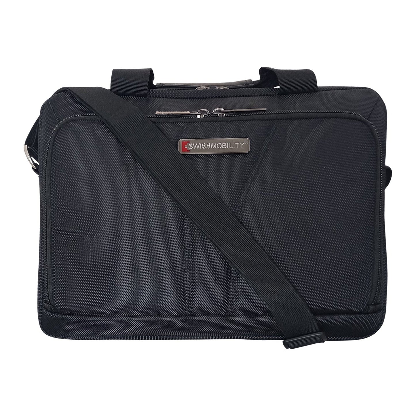 SWISS MOBILITY MALETIN ZUG P/LAP 14 PULGADAS NEGRO (NSM10658) (SWM005BK)