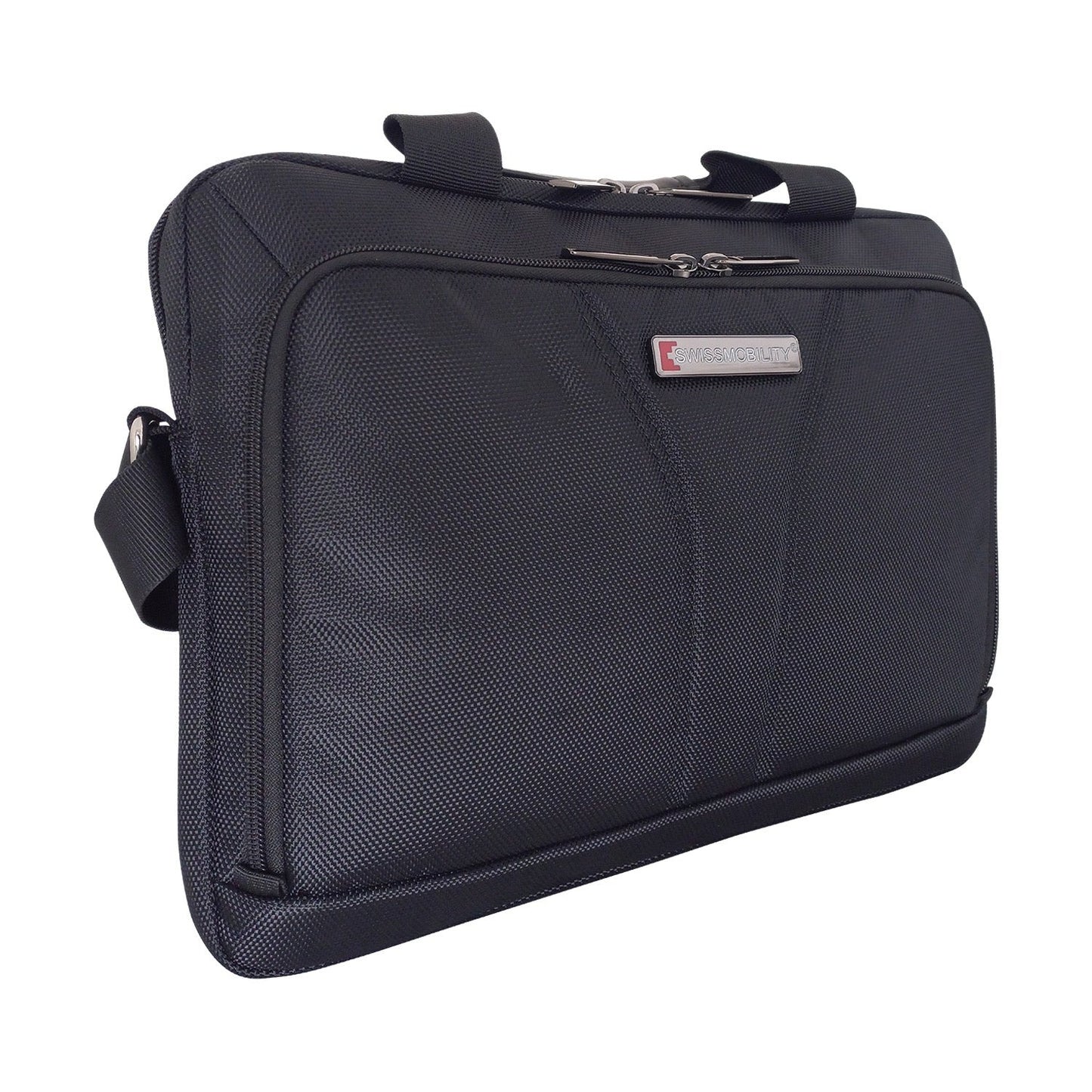 SWISS MOBILITY MALETIN ZUG P/LAP 14 PULGADAS NEGRO (NSM10658) (SWM005BK)