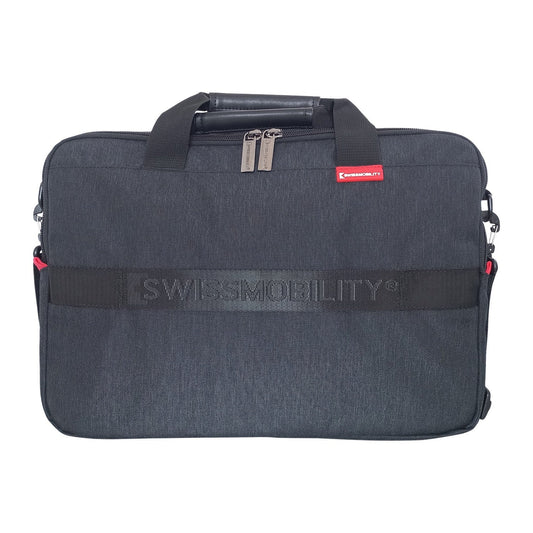 SWISS MOBILITY MALETIN THAL P/LAP 17 PULGADAS NEGRO (NSM10661) (SWM006BK)