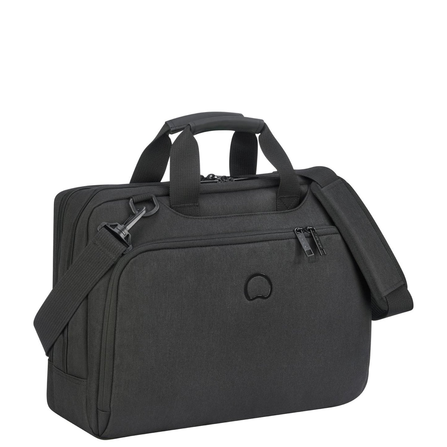 DELSEY MALETIN 15.6 PULGADAS ESPLANADE 2C SATCHEL NEGRO (DSY00394216150)