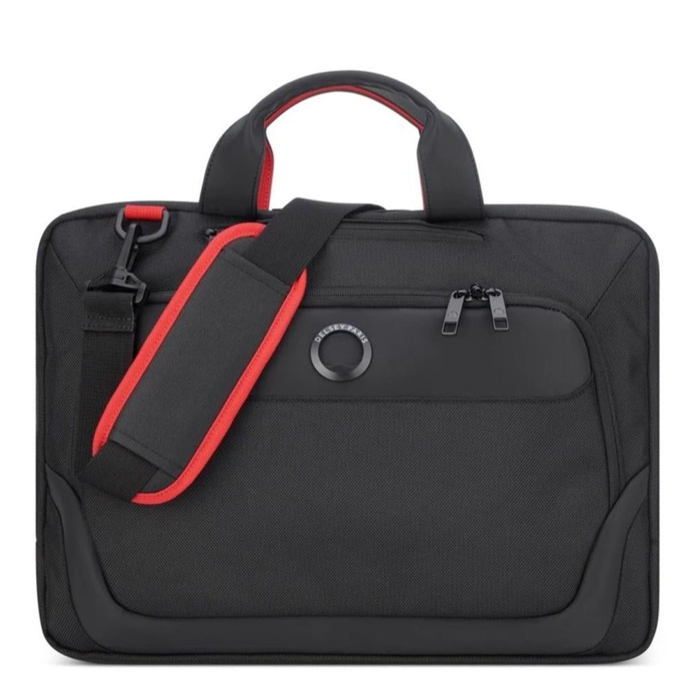 DELSEY MALETIN PARVIS 2C SATCHEL NEGRO (DSY00394416100)