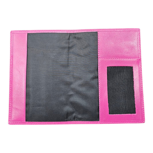 PORTA PASAPORTE PIEL ROSA