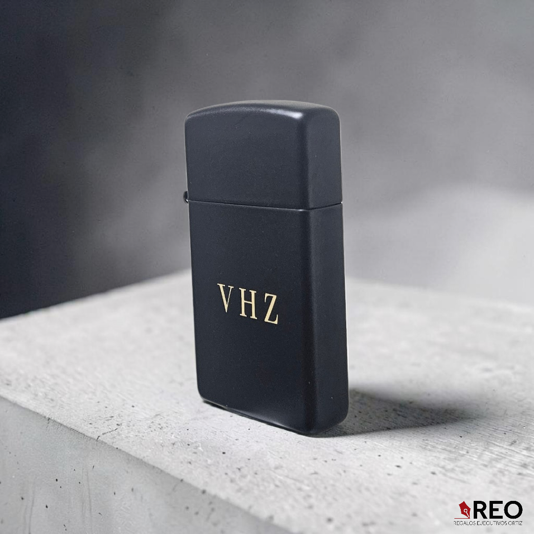 ZIPPO SLIM NEGRO MATTE (1618)
