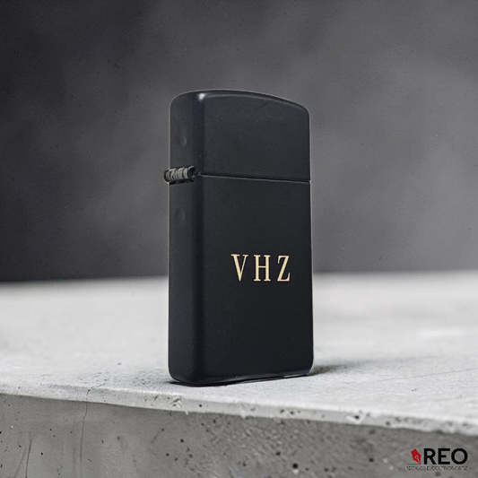 ZIPPO SLIM NEGRO MATTE (1618)