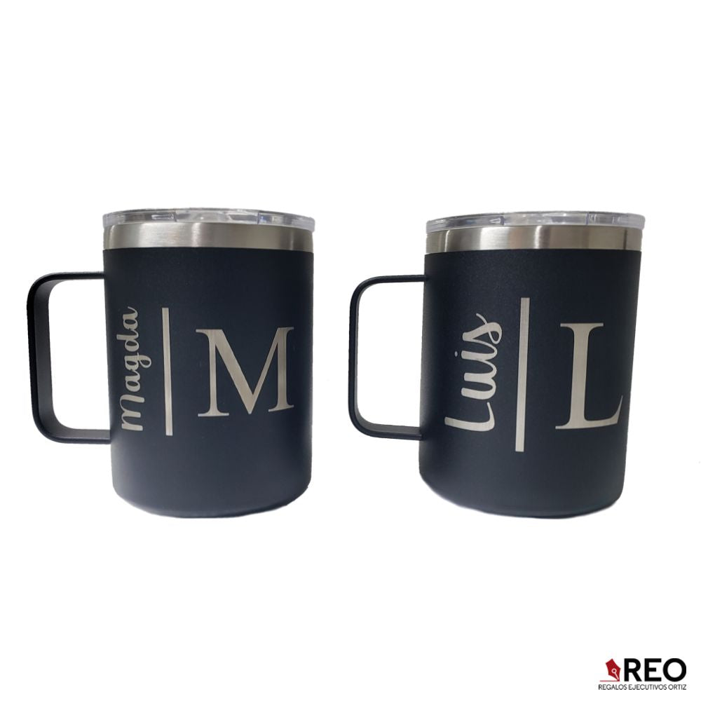 TAZA TERMICA NEGRA 14OZ 414 ML (CE-TH14)