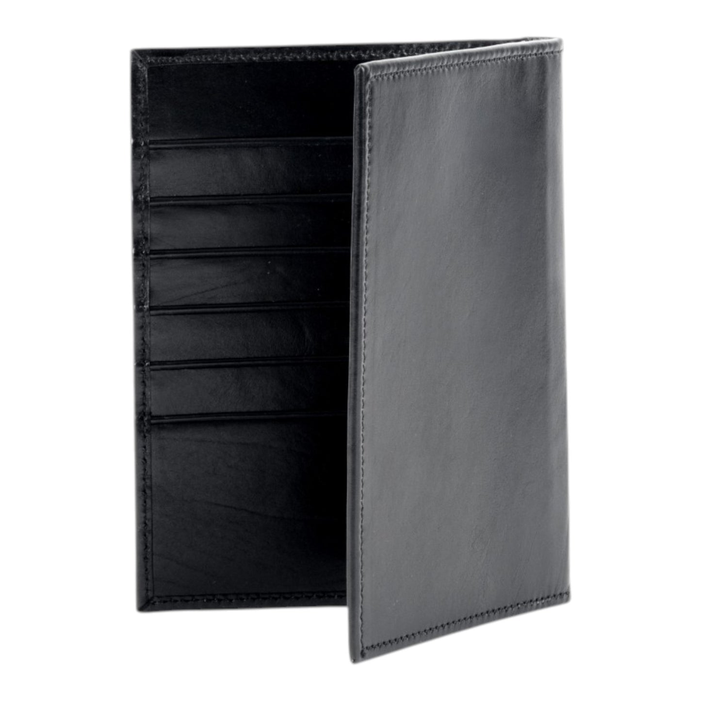 PORTA PASAPORTE PIEL NEGRO (8004)