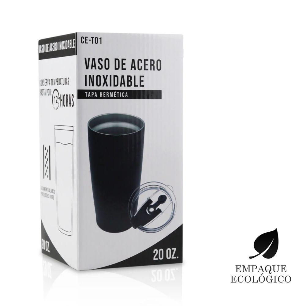 TERMO 20 OZ NEGRO (CE-T01)