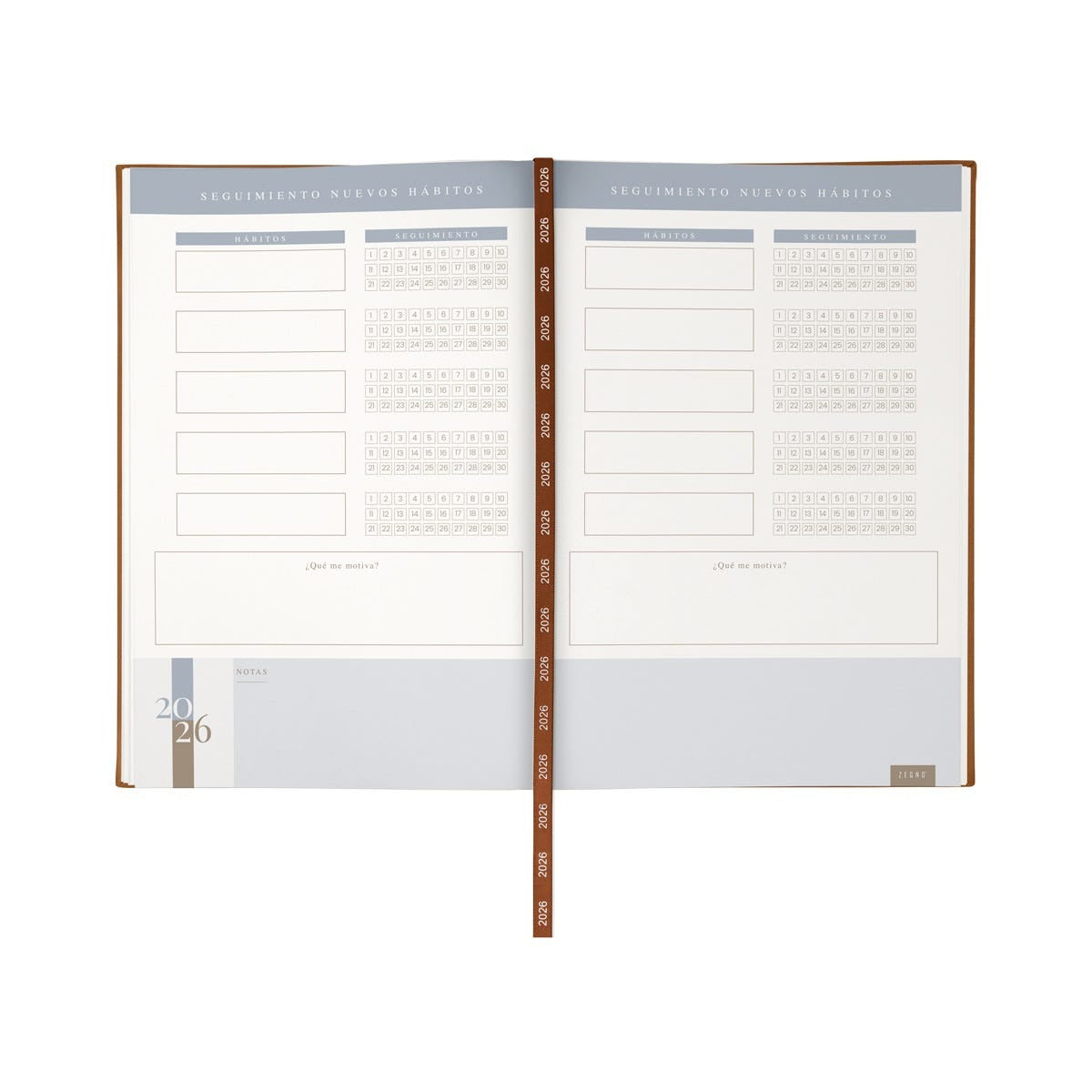 AGENDA DIARIA 2026 CAFE ( AGD 026 C)