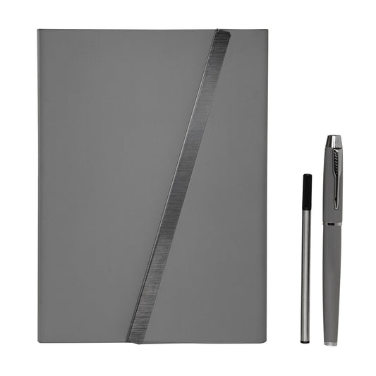 SET DE LIBRETA JINSEI GRIS (HL 9041 G)