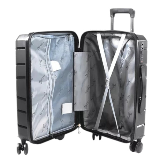 MALETA JONY RIGIDA NEGRA 18 PULGADAS (Z-01)