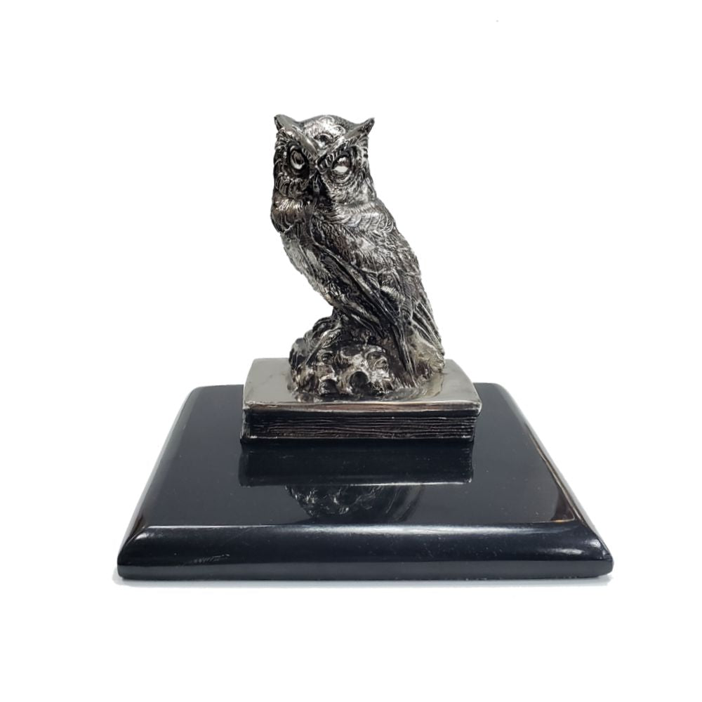 BUHO CHICO BASE PIEDRA ONIX