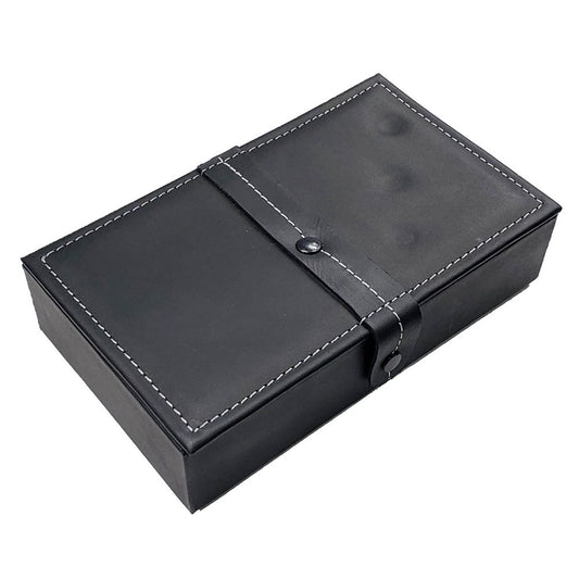 DOMINO JUMBO ESTUCHE PIEL NEGRO