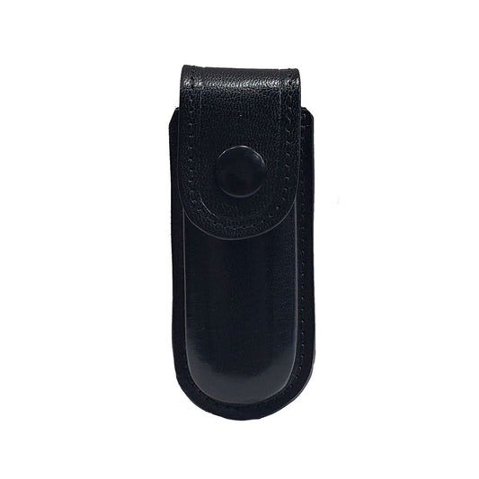 FUNDA NAVAJA MEDIANA PIEL NEGRO
