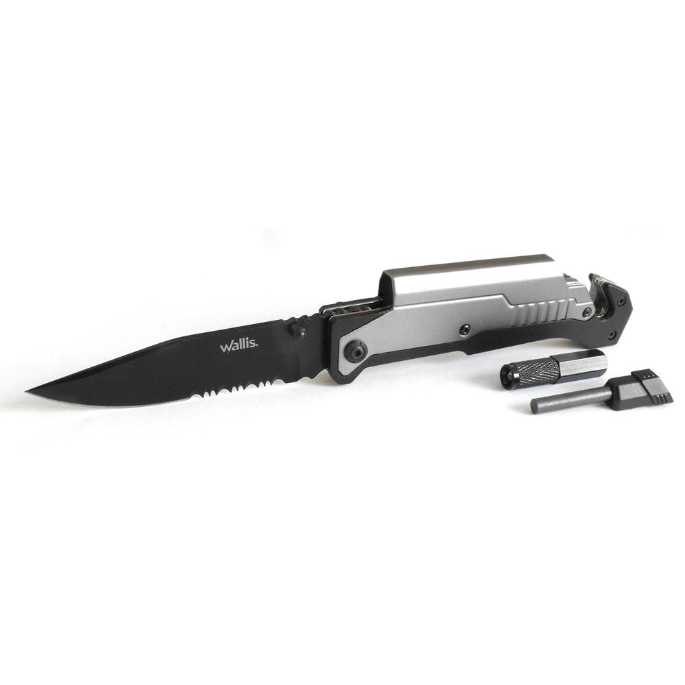 NAVAJA DE BLOQUEO HOJA NEGRA 8.5 CM (K900646)