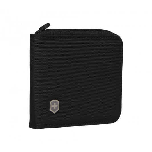 5.0 CARTERA NGA CON CIERRE NEGRA NYLON (610395)