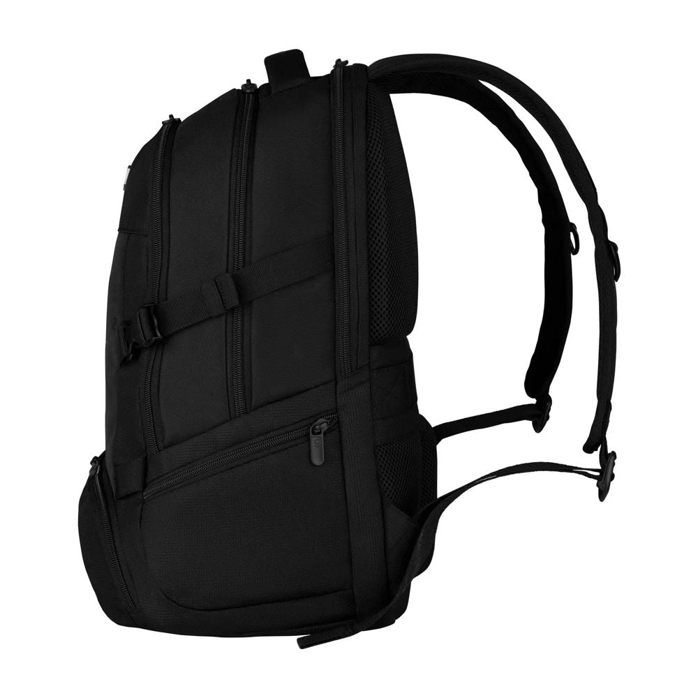 DELUXE MOCHILA P/LAPTOP 16 PULGADAS C/BOLSILLO TABLET NEGRO (611419)