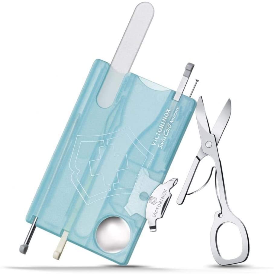 SWISSCARD NAILCARE AZUL TRANSP 13USOS (0.7240.T21)