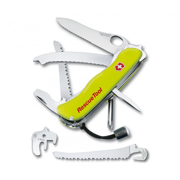 RESCUE TOOL AMARILLO FLUORESCENTE C HUECO EN HOJA GDE 15 USOS (0.8623.MWN)