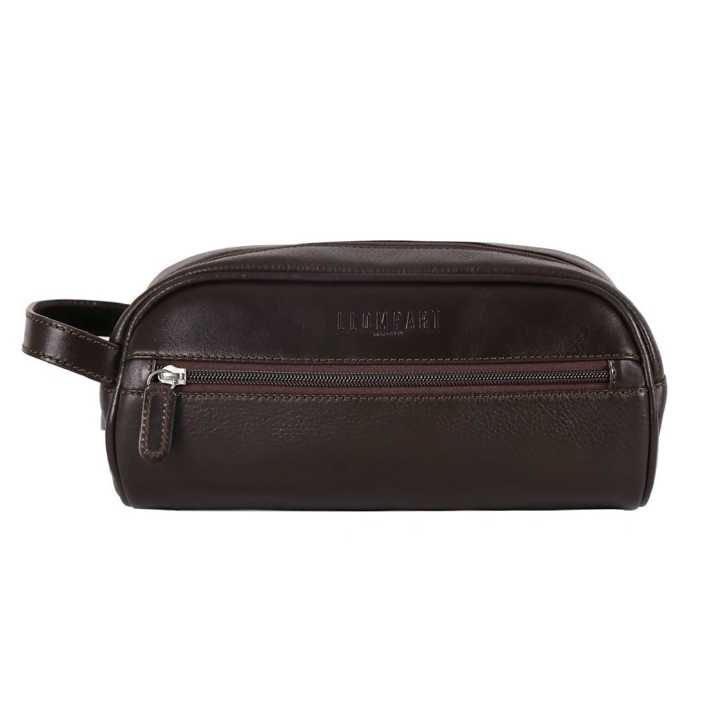 NECESER DE PIEL CAFE OBSCURO (LL 286A V C0)
