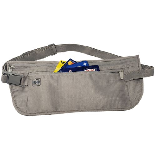 CANGURERA DE VIAJE TR OCULTA RFID GRIS (TR-WP67614)