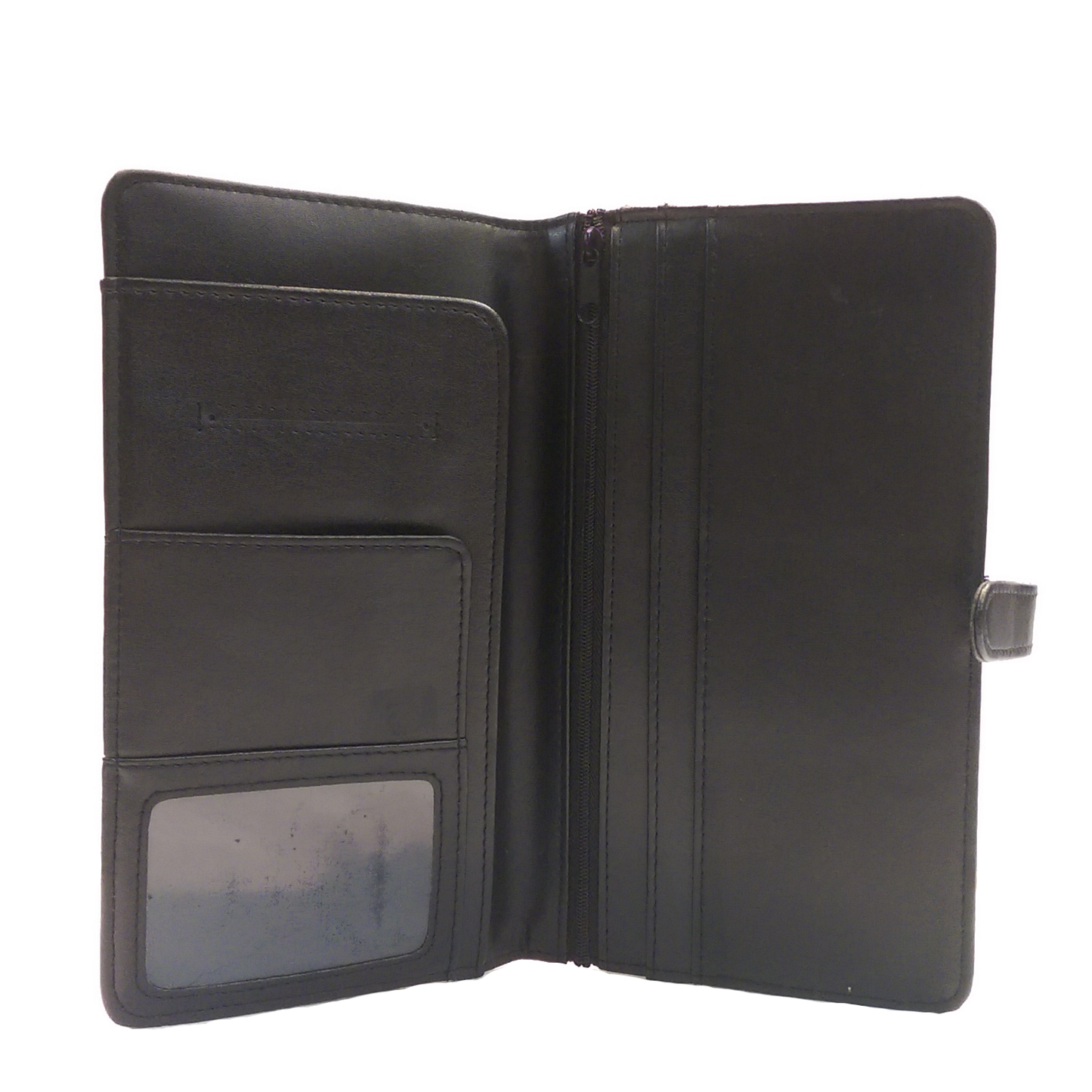 PORTA PASAPORTE VINIL C/BROCHE LUYOU (M 80780)