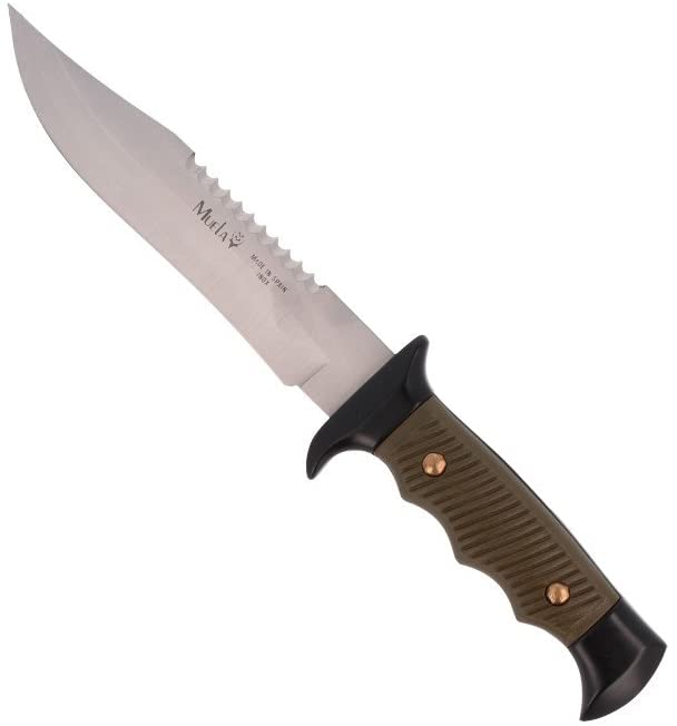 CUCHILLO MOUNTAIN SIERRA MANGO VERDE 16 CM - 5161 (500542)