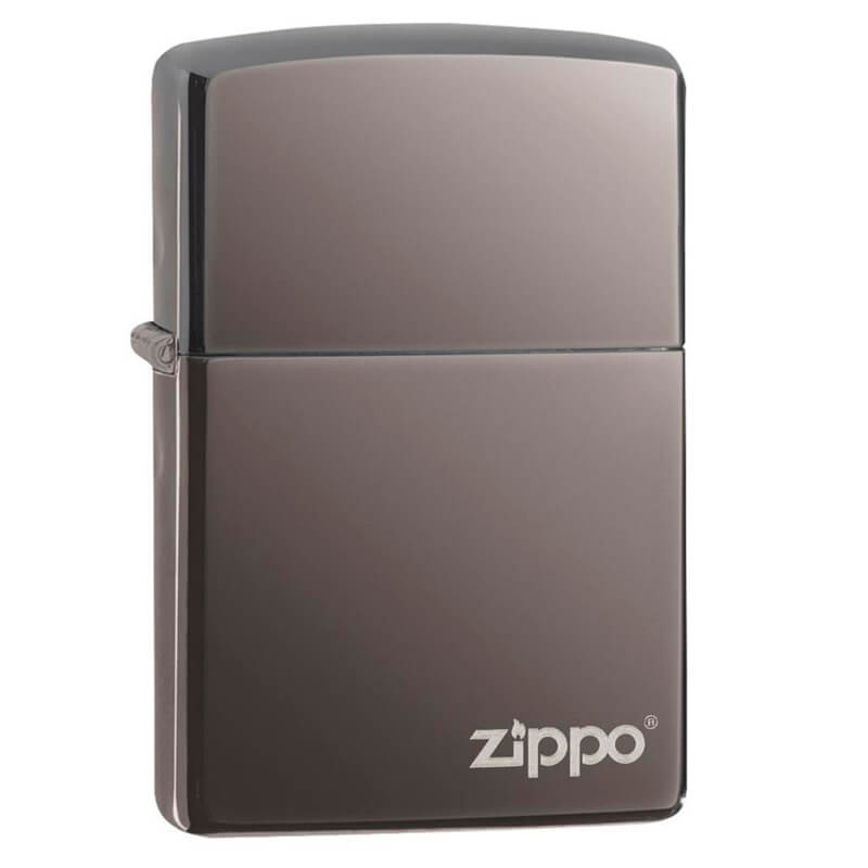 ZIPPO BLACK ICE CON LOGO (150ZL)