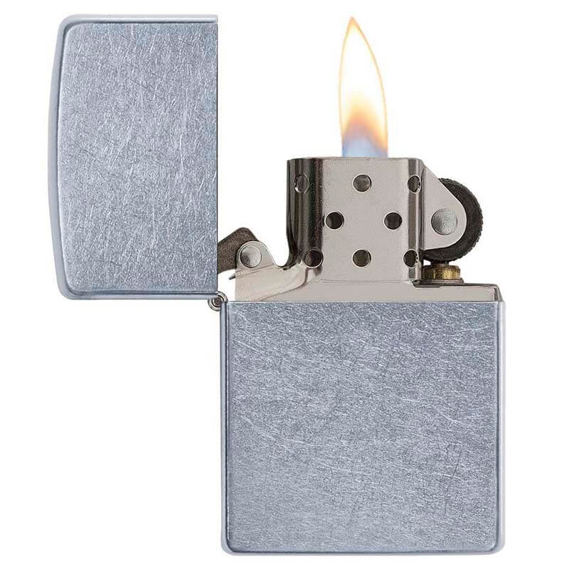 ZIPPO CROMADO STREET (207)