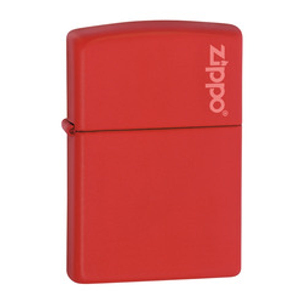 ZIPPO ROJO MATTE CON LOGO (233ZL)