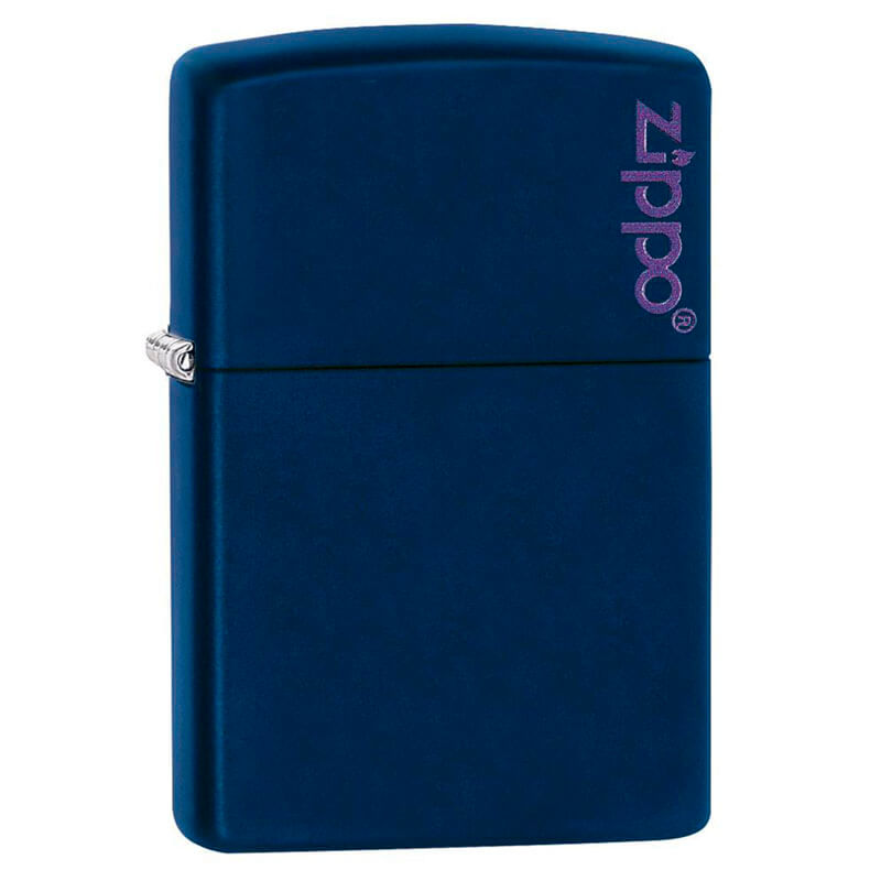ZIPPO AZUL MATTE CON LOGO (239ZL)