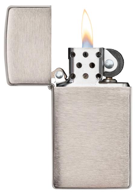 ZIPPO SLIM BRUSHED (1600)