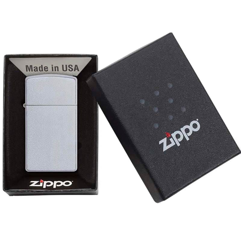 ZIPPO SLIM SATINADO (1605)