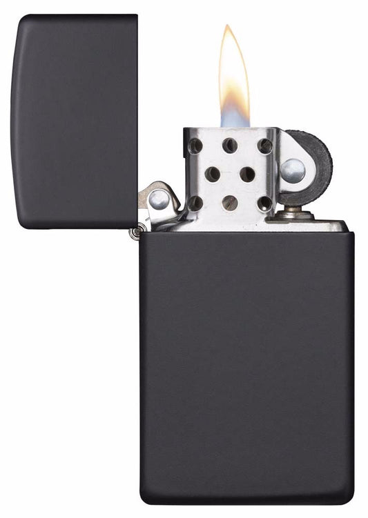 ZIPPO SLIM NEGRO MATTE (1618)