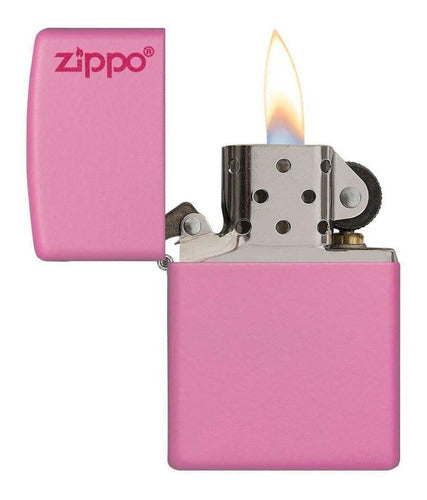 ZIPPO ROSA LOGO (MZ238-ZL-08)