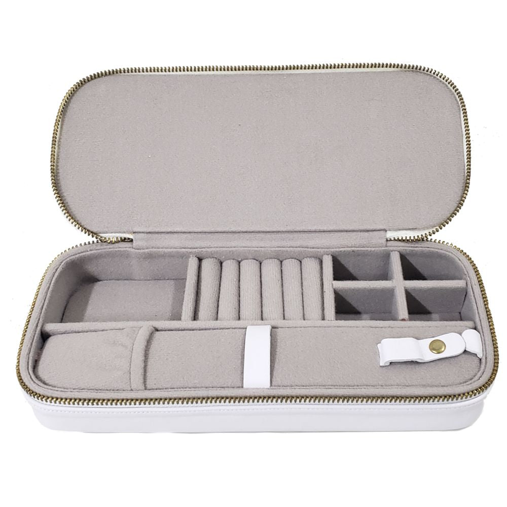 ALHAJERO COLLAR PIEL BLANCO (704)