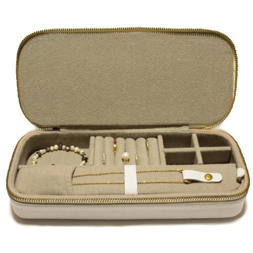 ALHAJERO COLLAR PIEL BLANCO (704)