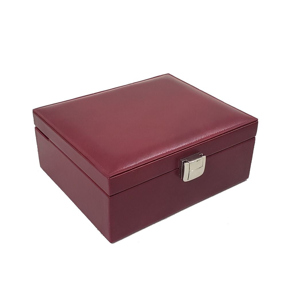 ALHAJERO CAJA PIEL VINO (710)