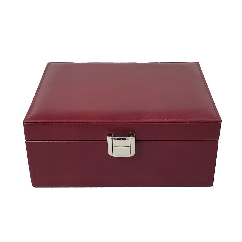ALHAJERO CAJA PIEL VINO (710)