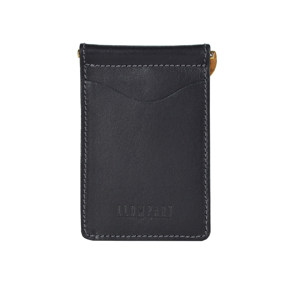 CARTERA CON CLIP NEGRA (LL225)