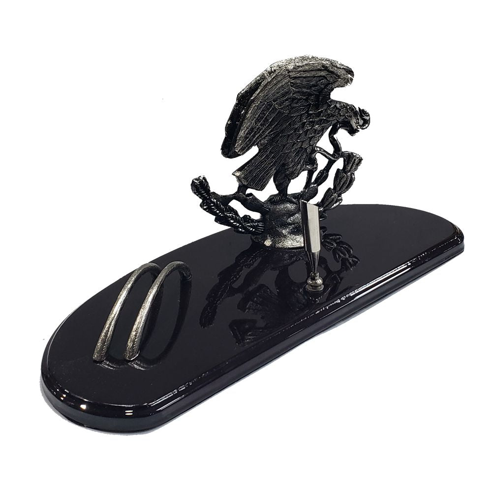 TARJETERO MEDIA LUNA ESCUDO NACIONAL