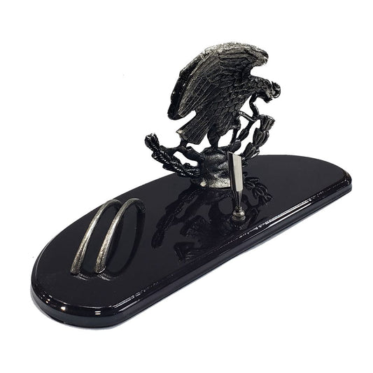 TARJETERO MEDIA LUNA ESCUDO NACIONAL