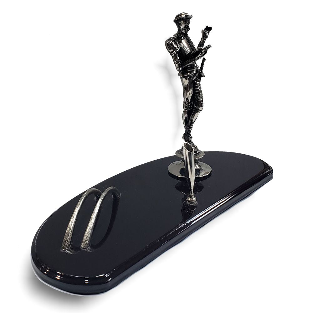 TARJETERO MEDIA LUNA QUIJOTE CON LIBRO