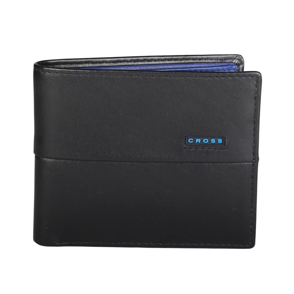 CARTERA CROSS NEGRA VISTA AZUL (AC048121-1)